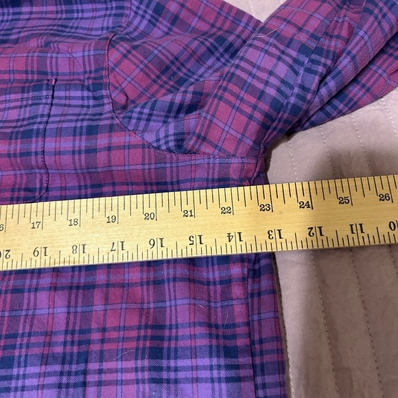 L.L. Bean Fleece-Lined Plaid Shirt - Picture 5 of 6
